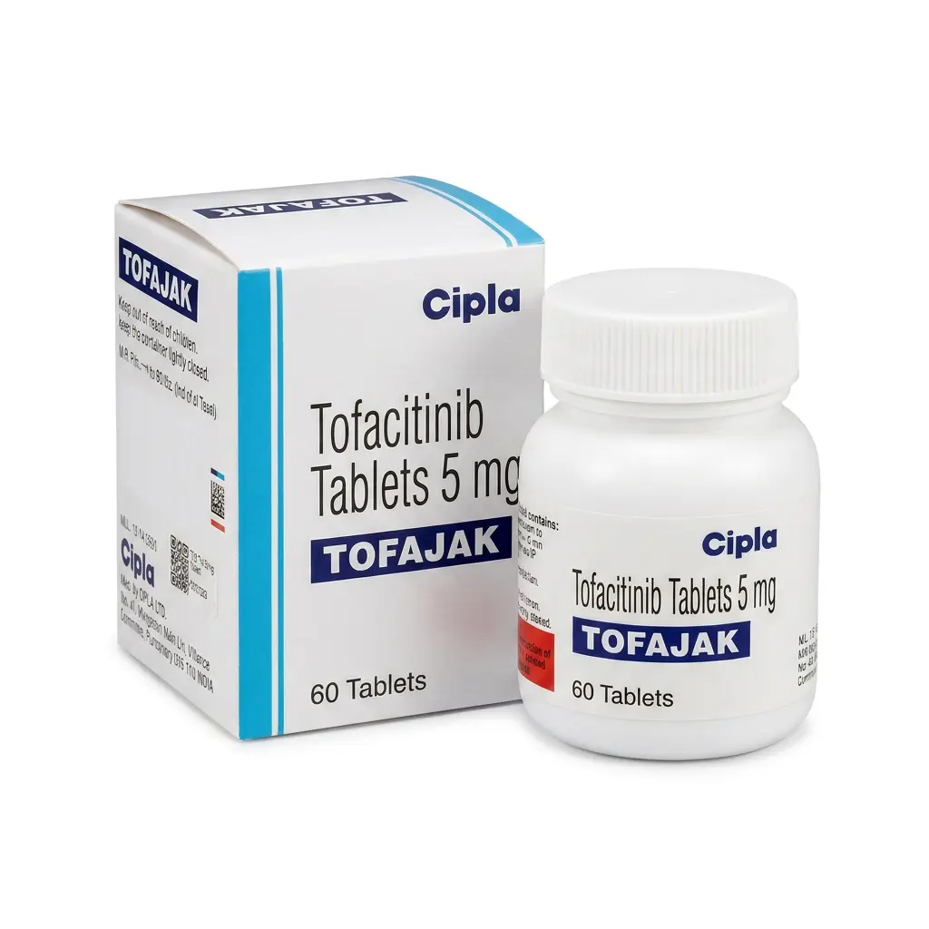 Tofajak — Tofacitinib 5 mg, 60 product-page.units_short, Cipla