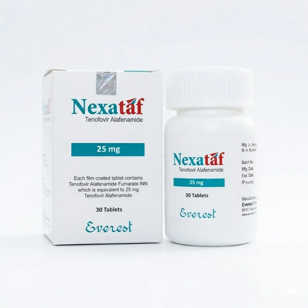 Nexataf — Tenofovir Alafenamide 25 mg, 30 product-page.units_short, Everest