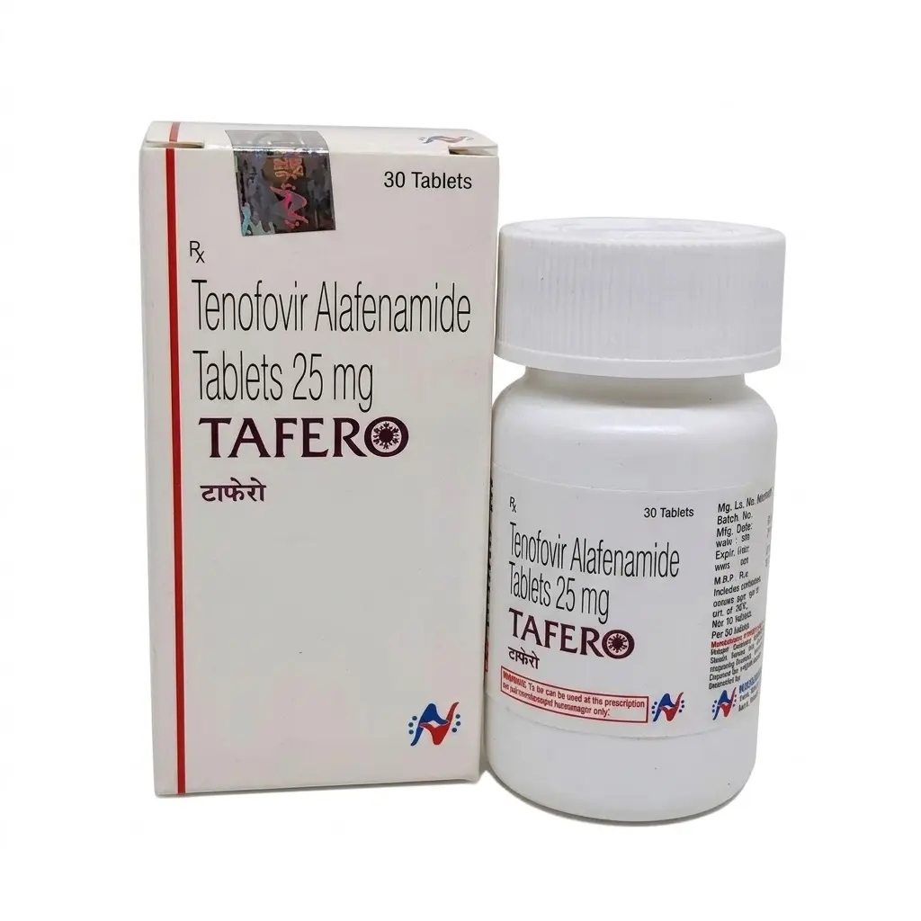 Tafero — Tenofovir Alafenamide 25 mg, 30 product-page.units_short, Hetero
