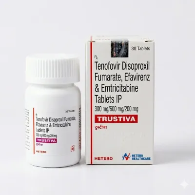 Trustiva 300 mg + 600 mg + 200 mg Hetero