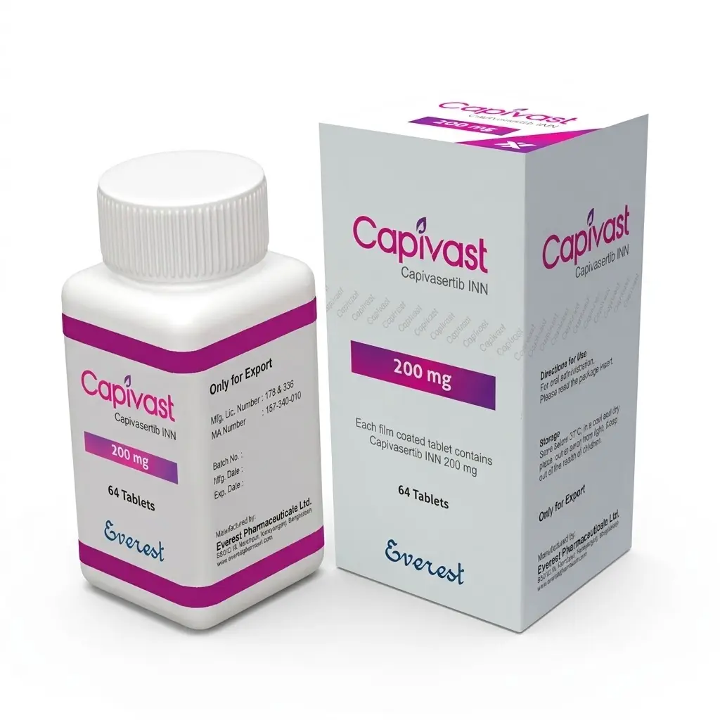 Capivast — Capivasertib 200 mg, 64 product-page.units_short, Everest