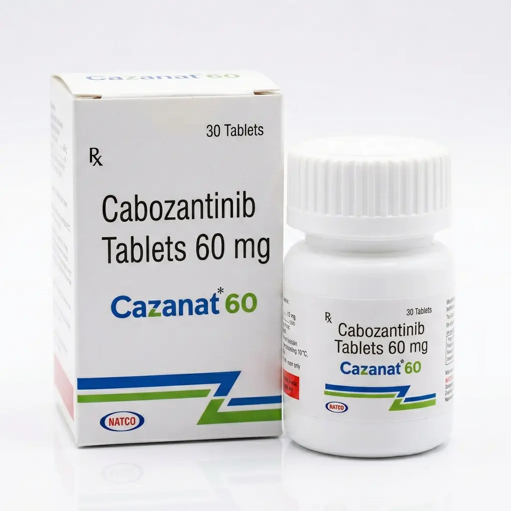 Cazanat — Cabozantinib 60 mg, 30 product-page.units_short, Natco