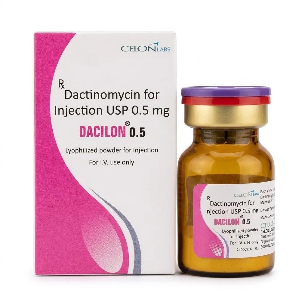 Dacilon — Dactinomycin 0.5 mg, 1 product-page.units_short, Celon