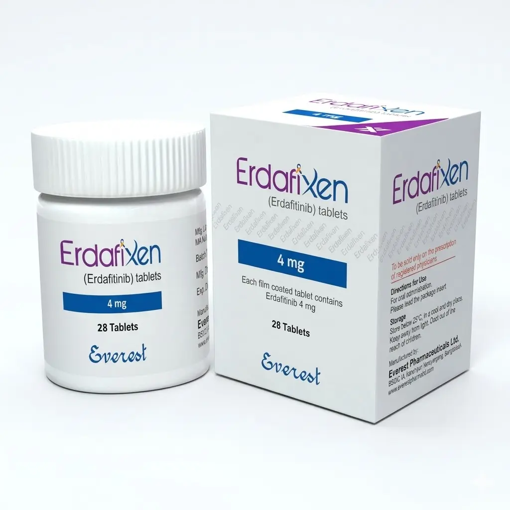 Erdafixen — Erdafitinib 4 mg, 28 product-page.units_short, Everest
