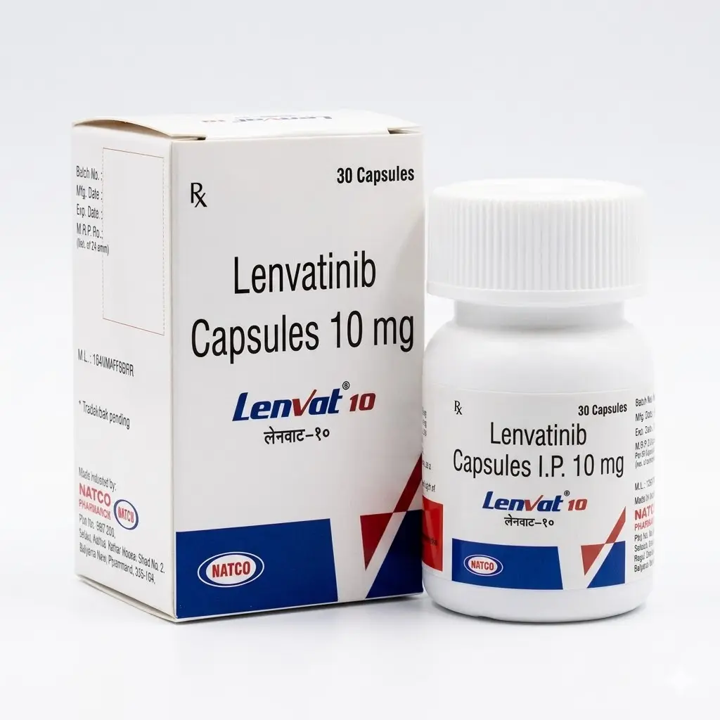 Lenvat 10 — Lenvatinib 10 mg, 30 product-page.units_short, Natco