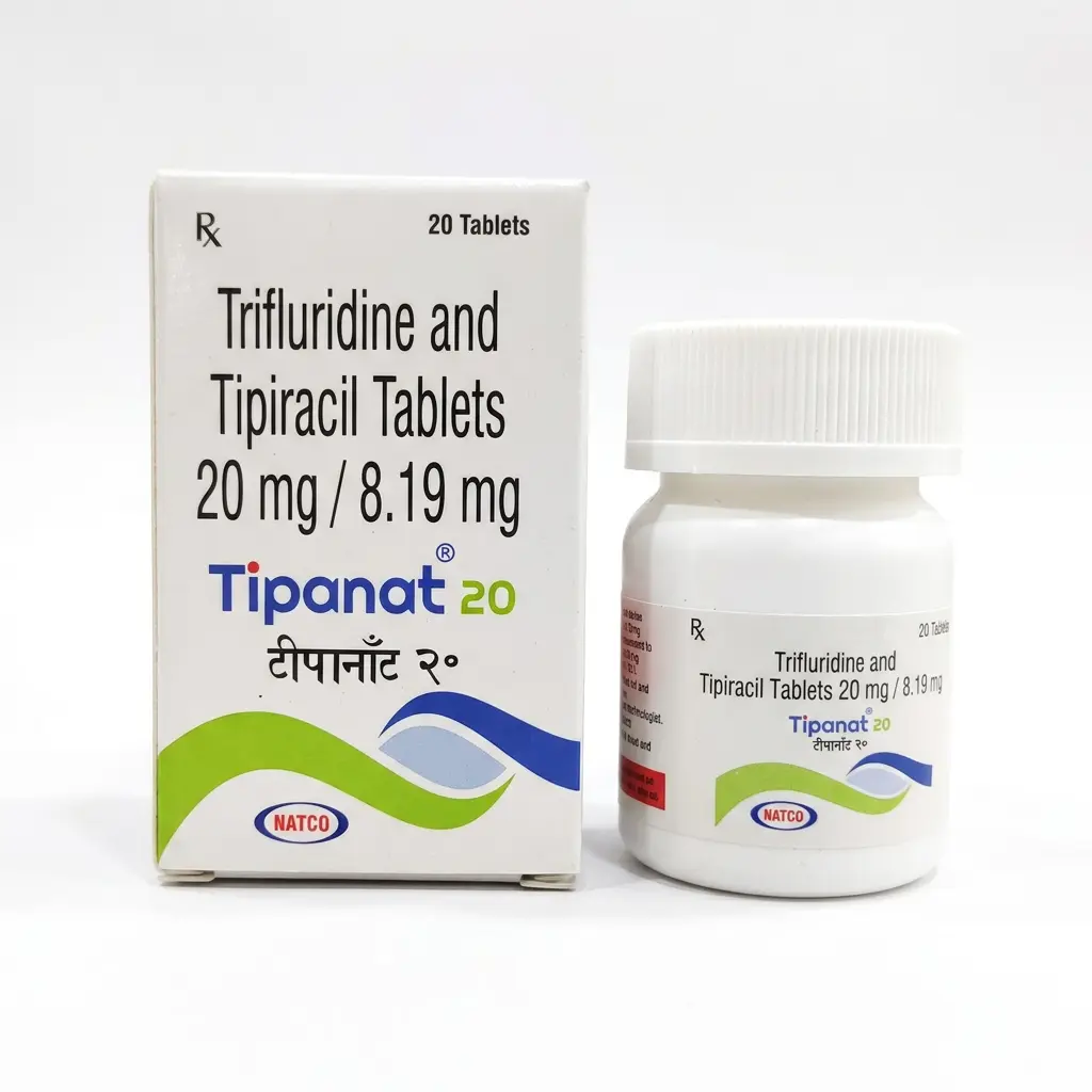 Tipanat — Trifluridine 20 mg / 8.19 mg, 20 product-page.units_short, Natco